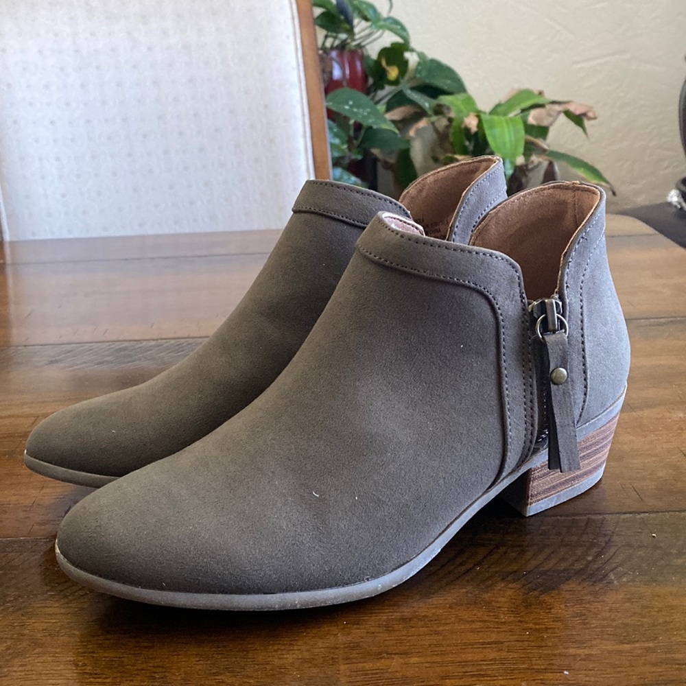 Booties Viola Olive